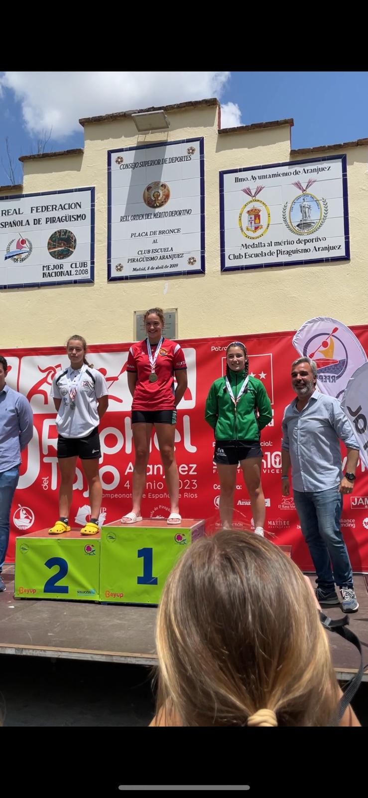 Medallas en el Campeonato de España de Ríos y Travesías